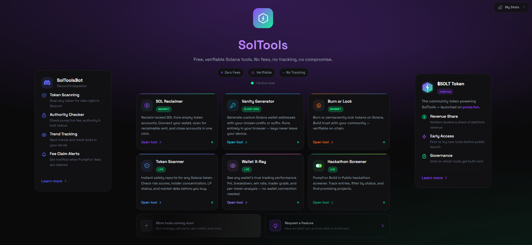 SolTools preview